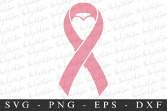 PInk Ribbon PNG | Breast Cancer Awareness Png Product Image 1