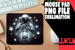 BRIGHT MOUSE MAT ARTISTIC IDEAS, Astronaut Product Image 1