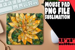 Glitter Flower Mouse Pad Design PNG Product Image 1