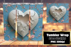 Love's 3D Wall Art Tumbler Product Image 1