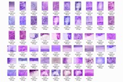 58 Purple Watercolor Backgrounds, Hand Painted Textures Product Image 5