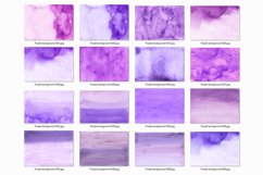 58 Purple Watercolor Backgrounds, Hand Painted Textures Product Image 8