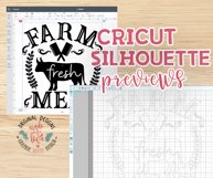 Farm Fresh Meat Cut File and Sublimation File Product Image 2