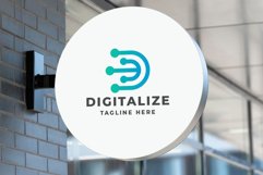 Digitalize Letter D Pro Logo Template Product Image 2