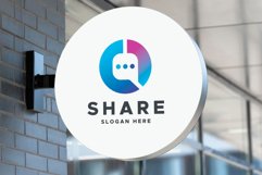 Share Chat Technology Logo Product Image 3