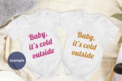 Two Baby bodysuits Mockup Neutral background PSD & JPG Product Image 4