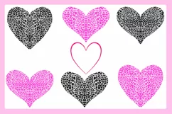 80 Valentine Love Hearts Collection ESP, JPG, PNG, SVG Product Image 10