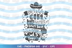 Cinco de mayo tacos-shes a good girl loves tacos svg Product Image 1