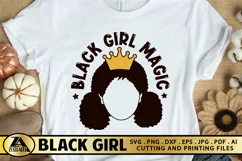 Black Girl SVG Black Girl Magic SVG Black History SVG Product Image 1