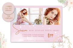 PSD Photo Mini Session Card Template - Design #32 Product Image 3