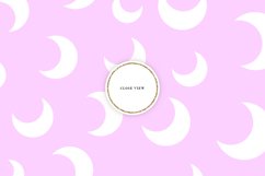 Pastel Moon Seamless Patterns Product Image 2