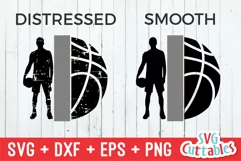 Basketball SVG | Boys Basketball Template | Shirt Design Product Image 2