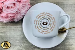 Black Woman SVG Black Girl Magic SVG Black Women Quote SVG Product Image 5