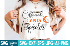 Official Candy Inspector SVG Cut File,Halloween SVG Design Product Image 3