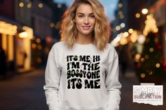 I’m the Bossy One Matching Christmas T-Shirts | Sublimation Product Image 2