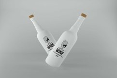 Wine Two Bottle Mockup Product Image 1