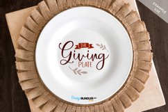 Round Plate Mock up Product Image 2