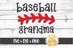Baseball Grandma - Baseball SVG PNG DXF Cut File Product Image 2