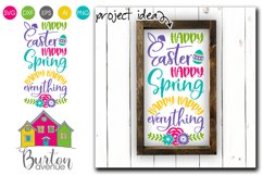 Happy Easter Happy Spring SVG File Product Image 1