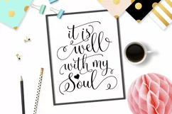 It is well with my soul SVG DXF PNG EPS Product Image 2