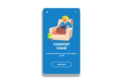 comfort chair vector Product Image 1
