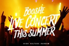 Web Font HIGH VOLTAGE Typeface Product Image 4