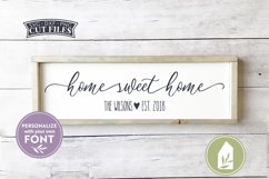 Home Sweet Home SVG Files, Farmhouse SVG Product Image 1