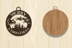 Merry christmas svg bundle santa claus svg christmas decor Product Image 5