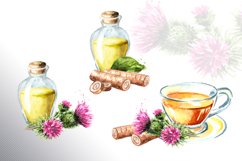 Burdock. Watercolor collection Product Image 7