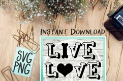 Dog SVG Bundle Dog Mom Live Love Bark Funny Dog Quote Saying Product Image 7