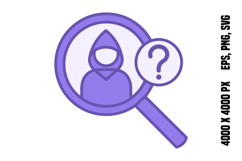 Colored Suspect Icon Product Image 1