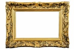 Baroque Picture Frame PNG Product Image 1