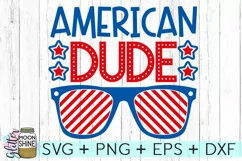 American Dude SVG DXF PNG EPS Cutting Files Product Image 2