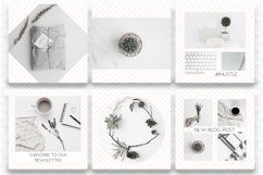 Pink Polkadot Instagram Templates | Social Media Templates Product Image 2