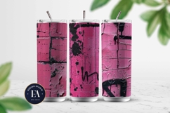 Cracked Pink Paint Wall | Grunge Texture Background Product Image 2