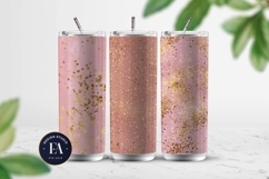 Pink Gold Shimmer Digital Paper, Glitter Texture Product Image 2