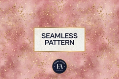 Pink Gold Shimmer Digital Paper, Glitter Texture Product Image 3