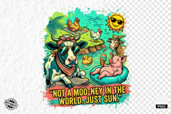 Farm Animals PNG Sublimation - Summer Animal Product Image 1