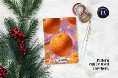 Glitter Orange Pattern | Sparkly Citrus Texture Product Image 4