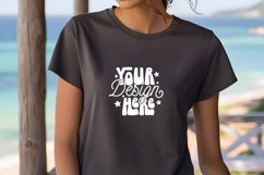 Gildan 64000 Tshirt Mockup, Black Tshirt Mockup 64000 Product Image 1