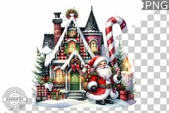 Christmas Santa Sublimation - Clipart PNG Design Product Image 1