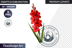 Flower Clipart PNG, Botanical Illustration Floral graphic Product Image 1
