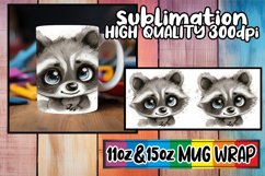 Whimsical Animal Mug Wrap, Spring Product Image 1