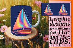 Neon Illusion: 15oz Mug Sublimation Extravaganza 11oz Product Image 1