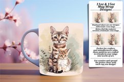 Dynamic Kitty Cup: Sublimation Whimsy Product Image 1