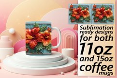 Spring Blooming 3D Mug Wrap - For Sublimation Product Image 1