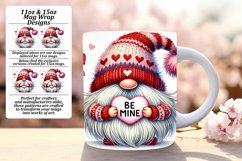 Stylish 15oz Mug Wrap Png Artwork , Gnomes Product Image 1