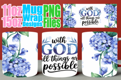 Cheerful journeys 11oz 15oz sublimation wrap, Christian Product Image 1