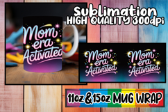 Inspiring mornings 11oz 15oz sublimation wrap, Mother's Day Product Image 1