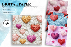 Heart Valentines Background Love Wallpaper Bokeh Backdrop_59 Product Image 1
